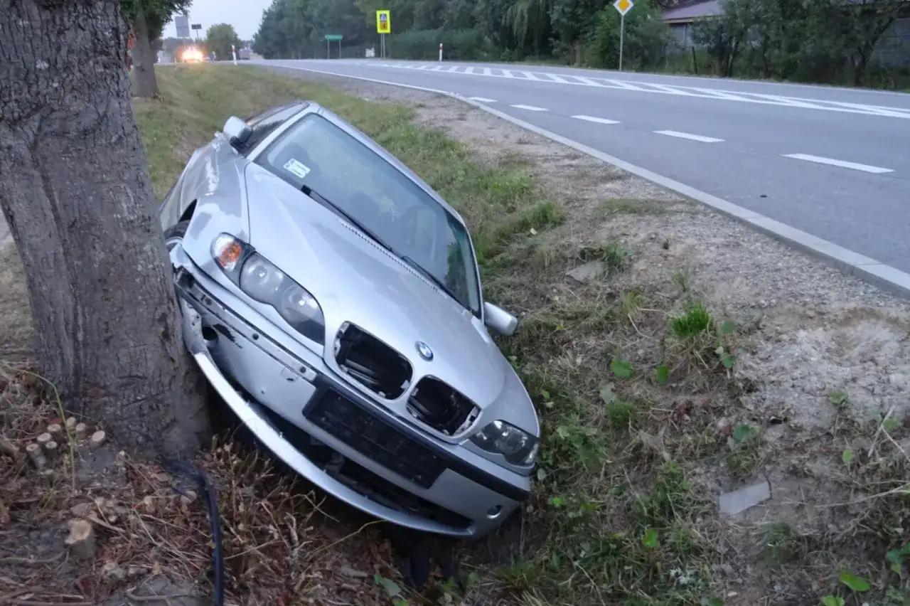 BMW E46 na drodze
