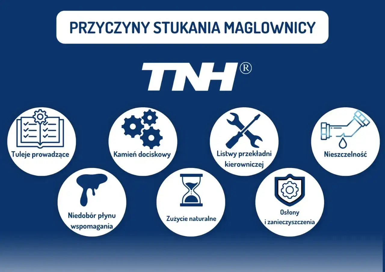 przyczyny uszkodzenia maglownicy